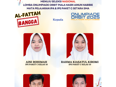 PERWAKILAN PROVINSI Onlimpiade Orbit Piala Hasri Ainun Habibie Tk. Nasional