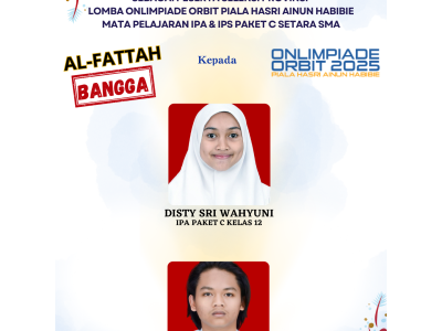 PERWAKILAN PROVINSI Onlimpiade Orbit Piala Hasri Ainun Habibie Tk. Nasional