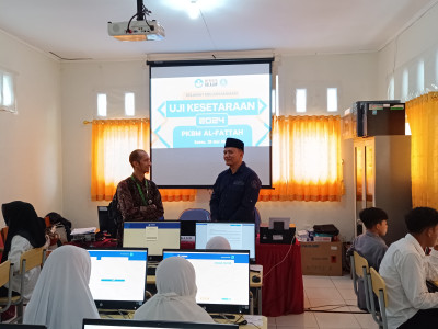 Monitoring Uji Kesetaraan Program Paket A & B dari BBPMP Provinsi Jawa Barat
